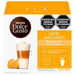 Café latte macchiato en cápsula Nescafé Dolce Gusto Cápsulas